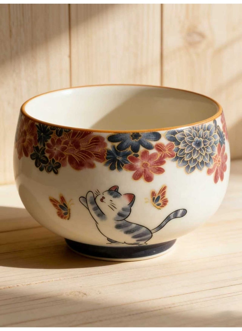 هدية كوب شاي سيراميك مع علبة هدية 100 مل، هدية للنساء، هدية رمضان وعيد، مناسبة للمناسبات والضيافة - Image 3